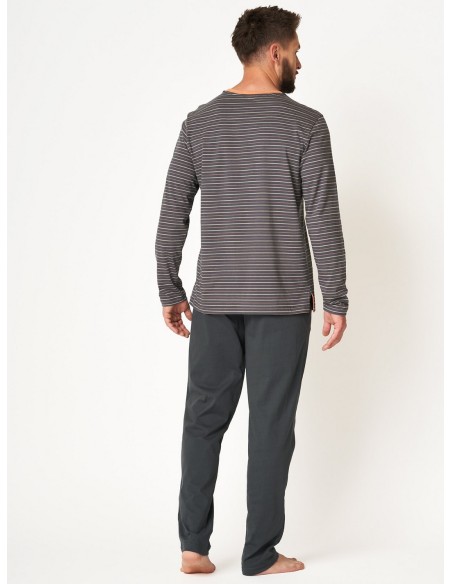 Pajamas bawełniana men's Key MNS 303