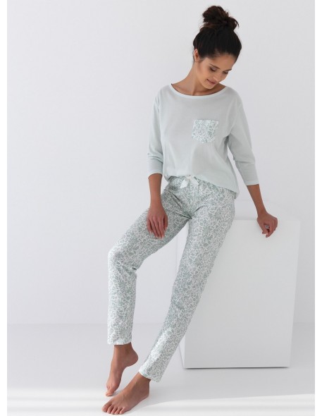 Pajamas women's bawełniana Sensis Flora