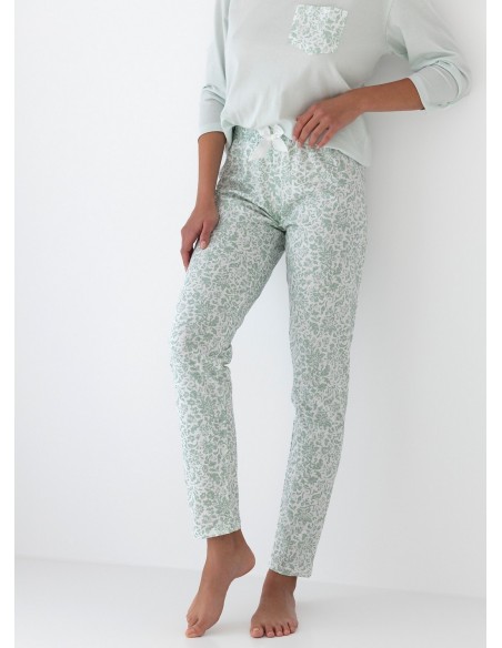 Pajamas women's bawełniana Sensis Flora