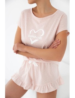 Pajamas women's with flounce Sensis Super Girl 2
