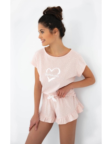 Pajamas women's with flounce Sensis Super Girl