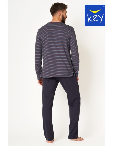 Pajamas men's bawełniana Key MNS 304
