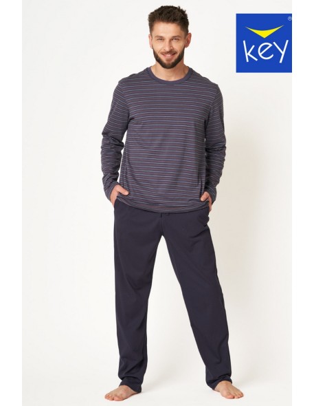 Pajamas men's bawełniana Key MNS 304