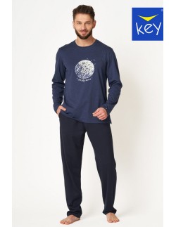 Pajamas men's bawełniana Key MNS 625