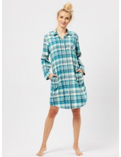 Shirt night women's rozpinana Key LND 471