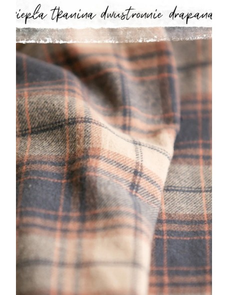 Trousers pajamas in kratę men's Key MHT 402