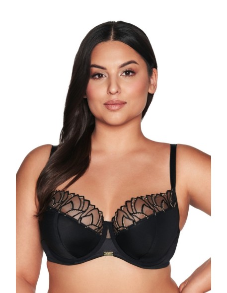 Bra half padded Ava 2114 black