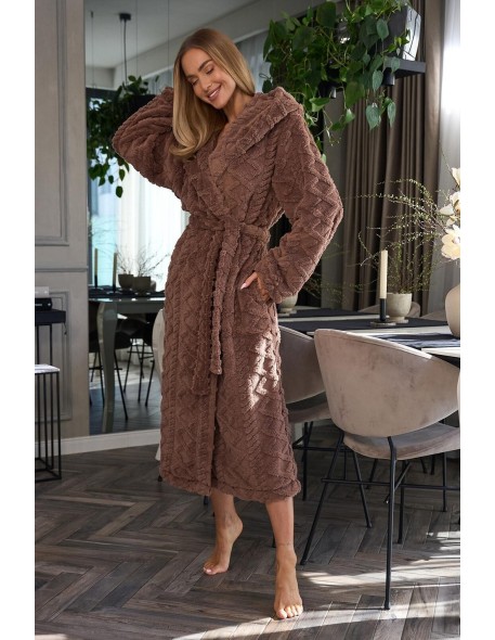 Bathrobe ladies' hood L&L Geo 2402