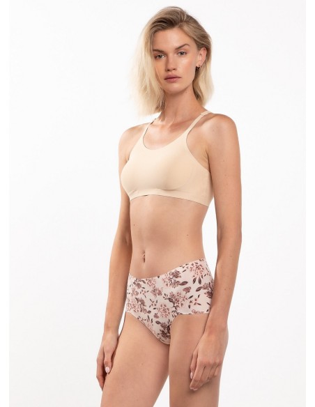 Panties laserowo cięte midi Lama L-POL5028MD-N