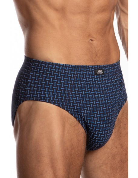 Cotton men's briefs clasic Lama M-110CL-17 3-pack 