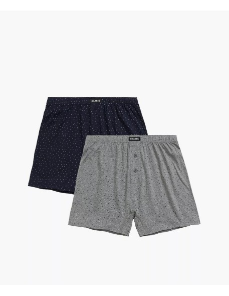 Men's cotton boxer shorts Atlantic 2MBX-061 two-pack 