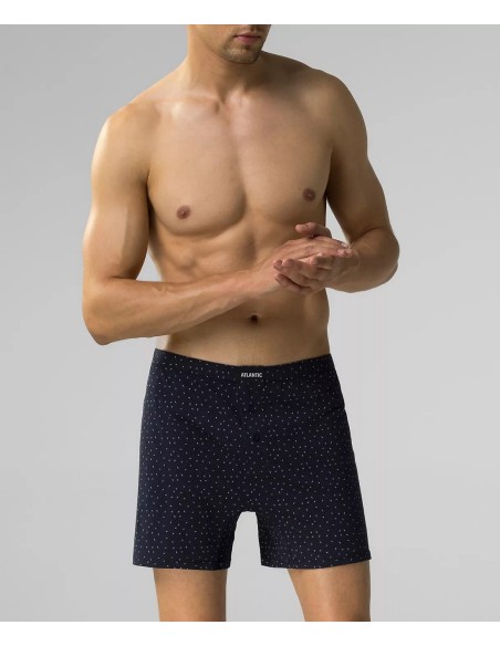 Bokserki męskie 100 bawełna Atlantic 2MBX-061 dwupak 