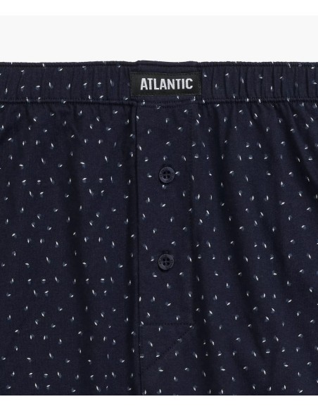 Bokserki męskie 100 bawełna Atlantic 2MBX-061 dwupak 