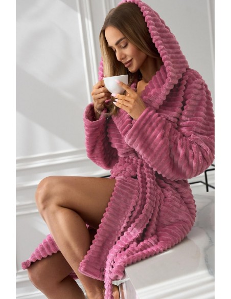 Bathrobe ladies' ciepły L&L Robin 2416