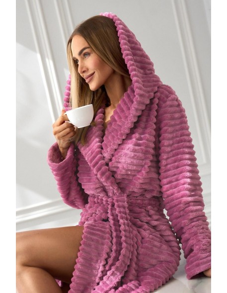 Bathrobe ladies' ciepły L&L Robin 2416