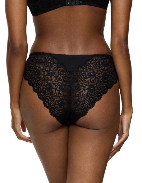 Majtki koronkowe Triumph Amourette Highleg Tai czarne 