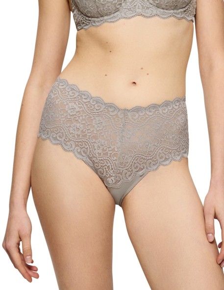 Majtki z wysokim stanem Triumph Amourette Maxi silent grey 