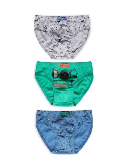 Slipy chłopięce 92-140 bawełna Lama B-229SD 3-pack 