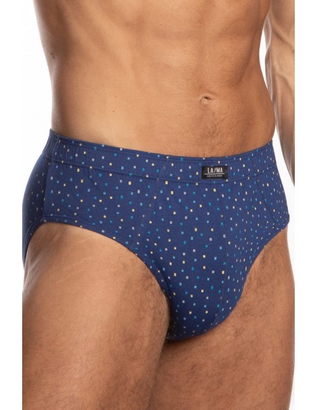Cotton men's briefs clasic Lama M-110CL-18 3-pack 