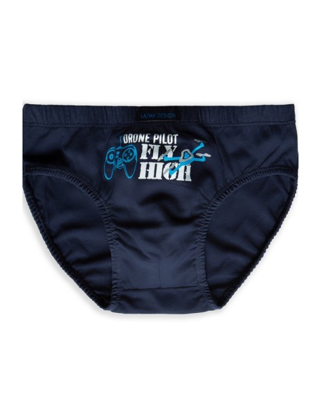 With cotton briefs for boys 134-170 Lama B-523SD 3-pack