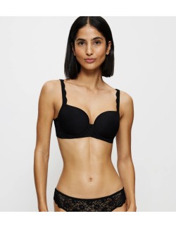 Biustonosz usztywniany Triumph Amourette Wp czarny  2