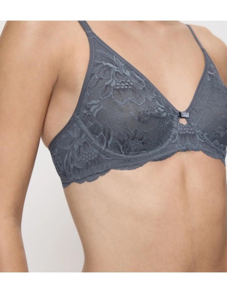 Biustonosz miękki Triumph Amourette Charm T W02 cloudy blue 