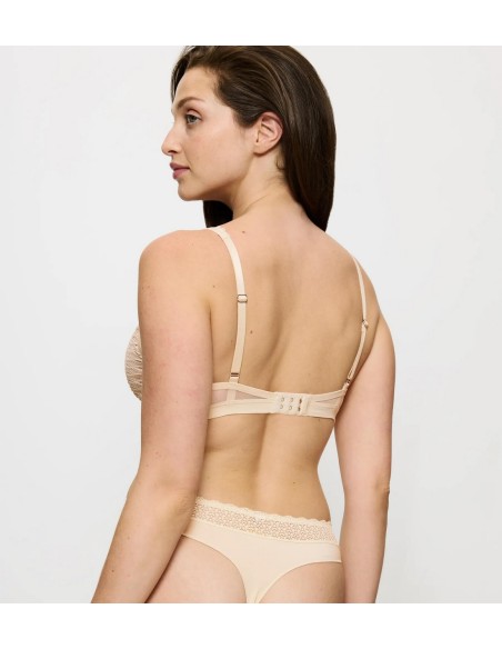 Biustonosz miękki Triumph Aura Spotlight T W02 creamy dream 