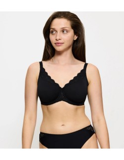 Biustonosz minimizer Triumph Amourette W01 czarny  2