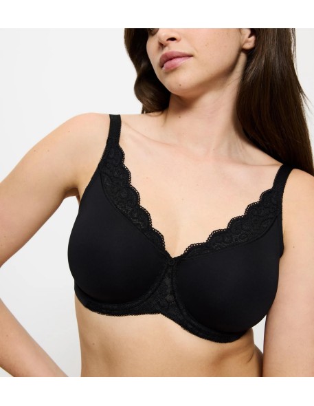 Biustonosz minimizer Triumph Amourette W01 czarny 