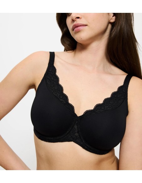 Biustonosz minimizer Triumph Amourette W01 czarny 