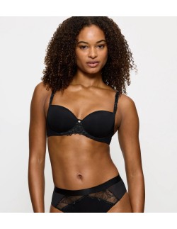 Bra balconette Triumph Wild Azalea Florale WHP black 2