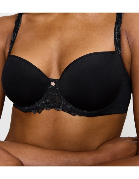 Bra balconette Triumph Wild Azalea Florale WHP black
