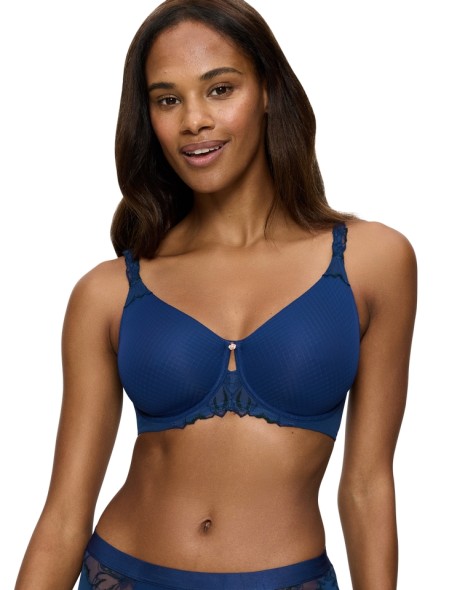 Bra minimizer Triumph Wild Azalea Florale W01 deep water