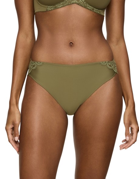Figi damskie Triumph Amourette Tai martini olive 