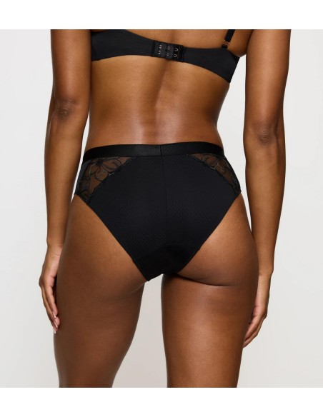 Figi damskie Triumph Wild Azalea Florale Tai czarne 