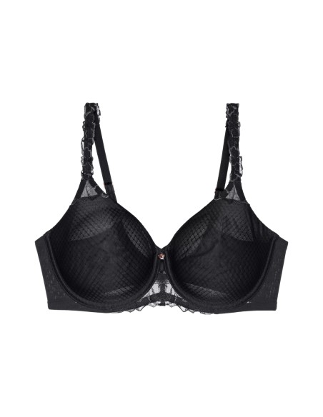 Biustonosz minimizer Triumph Wild Azalea Florale W01 czarny 