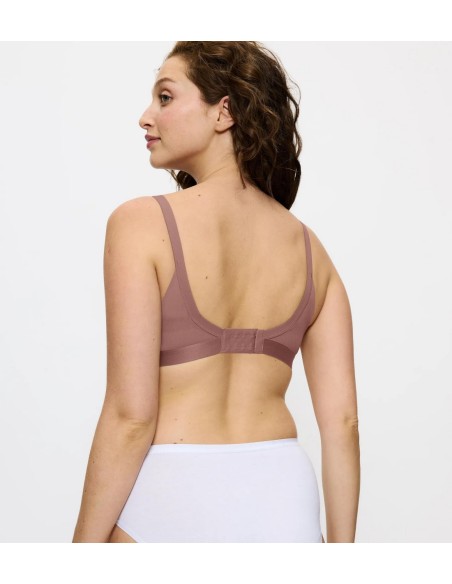 Soft bra without underwires Triumph Shape Smart N toasted almond