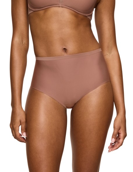 Majtki z wysokim stanem Triumph Shape Smart Maxi toasted almond 