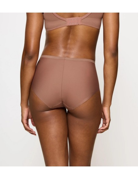 High-waisted panties Triumph Shape Smart Maxi toasted almond 