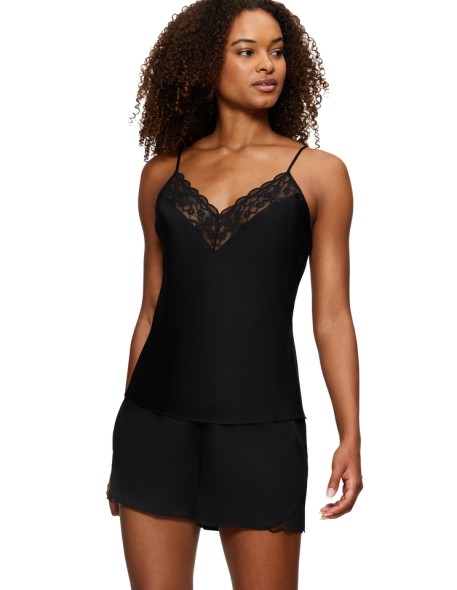 Pajamas women's Triumph Wild Azalea Florale PSW black