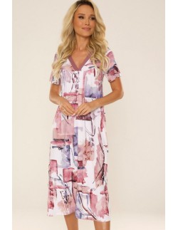 Women's shirt night Violet De Lafense 776