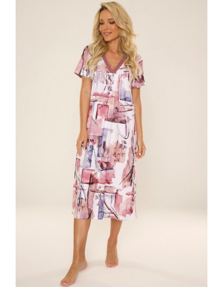 Damska koszula nocna Violet De Lafense 776 