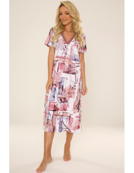 Women's shirt night Violet De Lafense 776