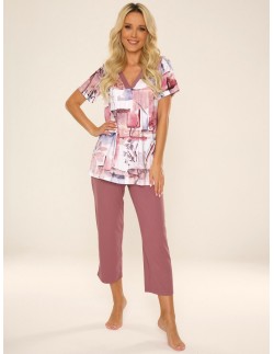 Pajamas women's wiskoza Violet De Lafense 777