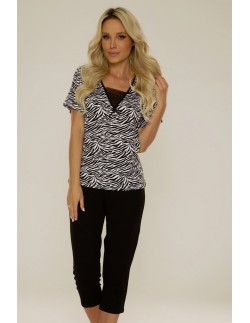 Pajamas women's wiskoza Savannah De Lafense 778