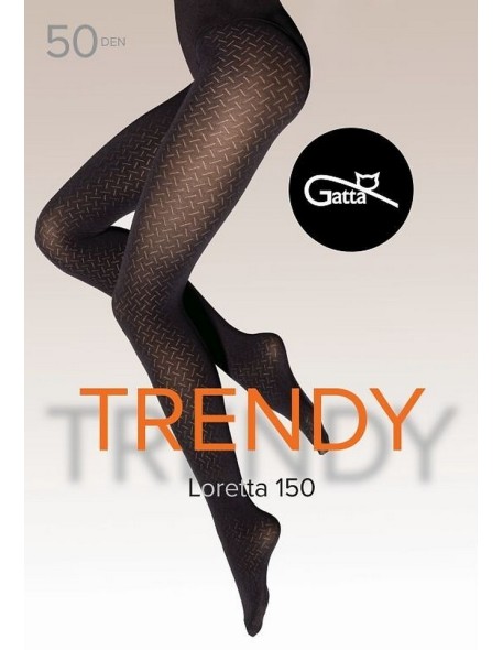 Gatta rajstopy mikrofibra Loretta 150 50 den plus size 