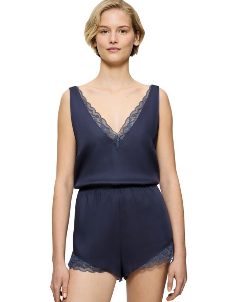 Sleeping suit Triumph Silky Sensuality Romper pebble grey 