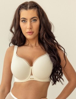 Bra soft minimizer Krisline Cotton Flower
