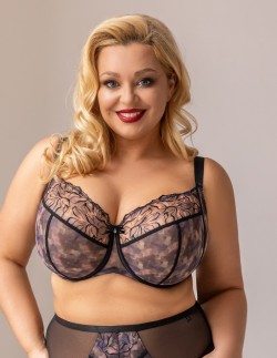 Bra soft full cup Krisline Blurry