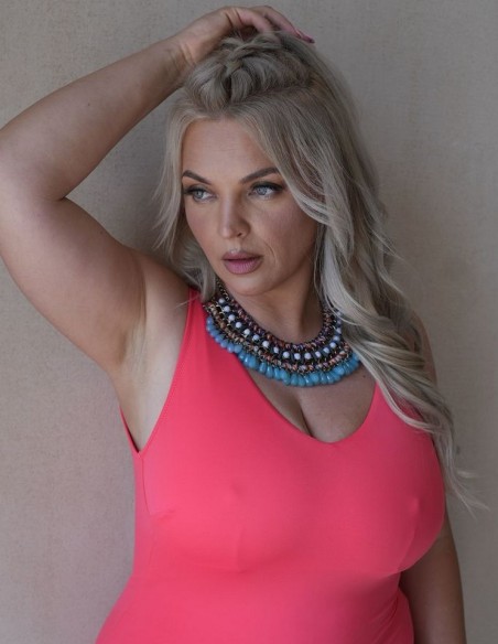 Swimsuit piece soft Krisline Coral